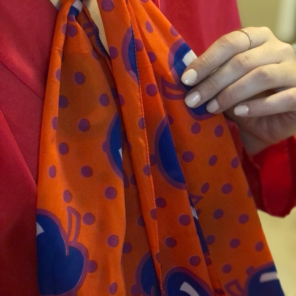 Vibrant, fun scarf